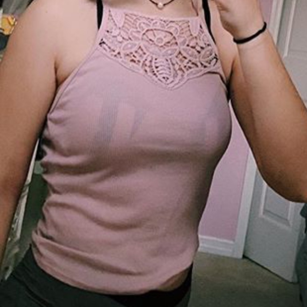 Highneck tank top